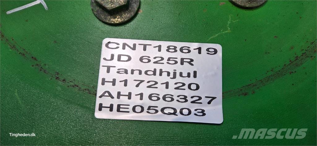 John Deere 625R Lisavarustus ja komponendid