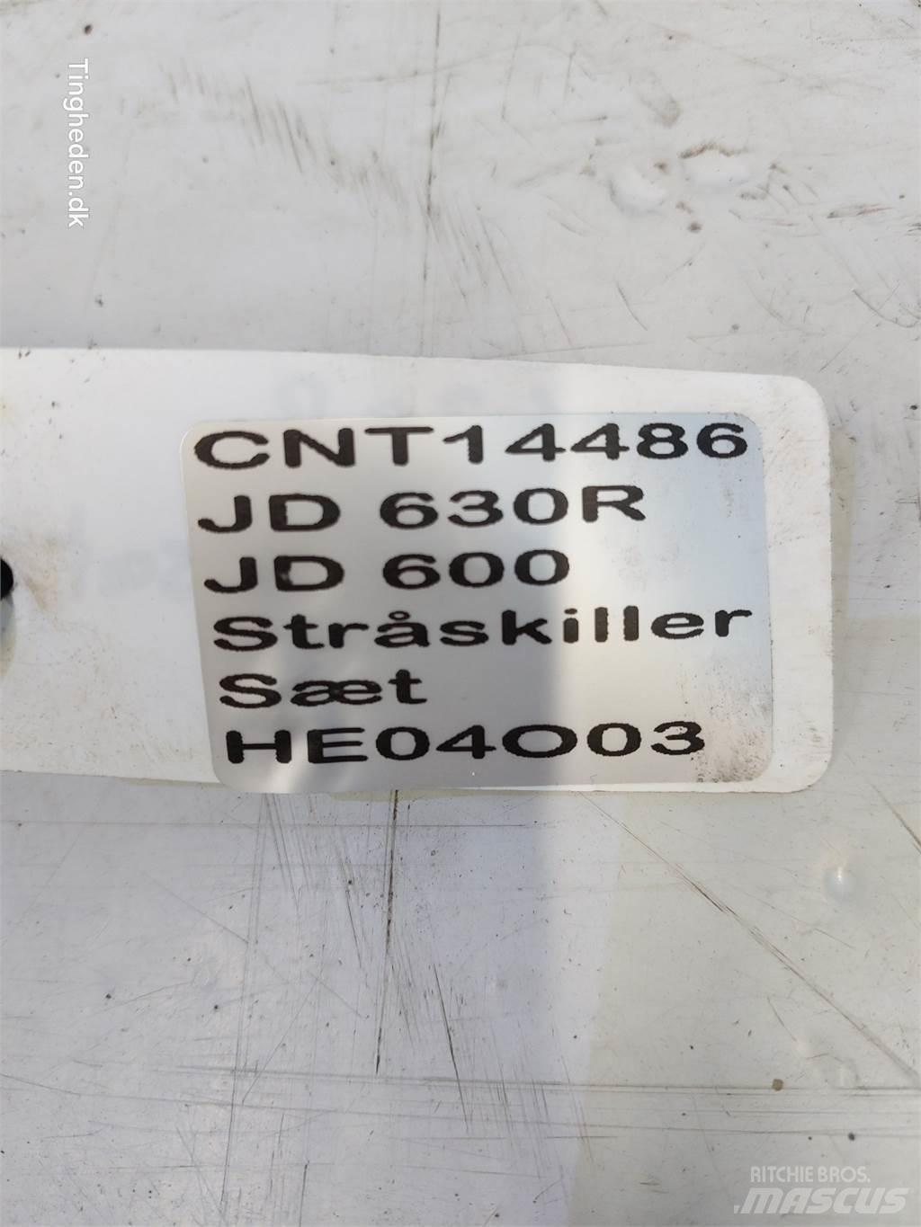 John Deere 630R Lisavarustus ja komponendid