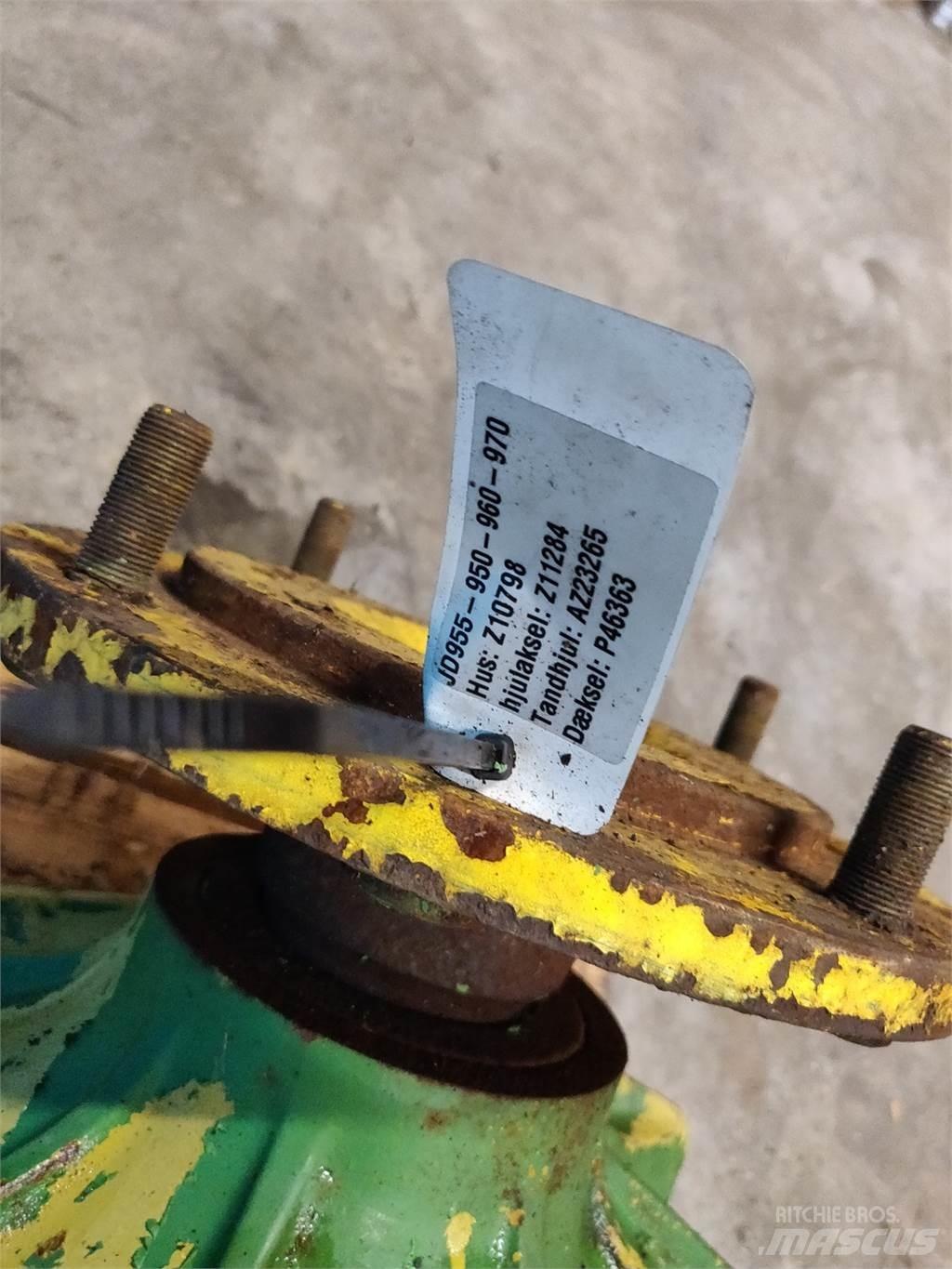 John Deere 950 Lisavarustus ja komponendid