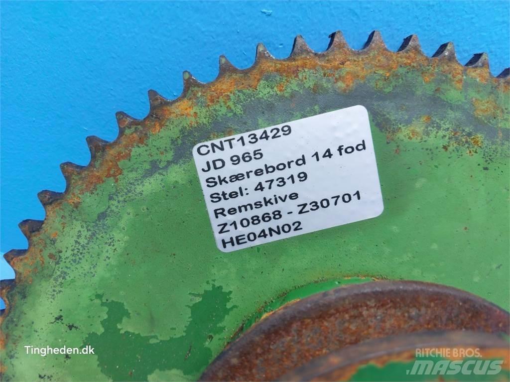 John Deere 965 Lisavarustus ja komponendid