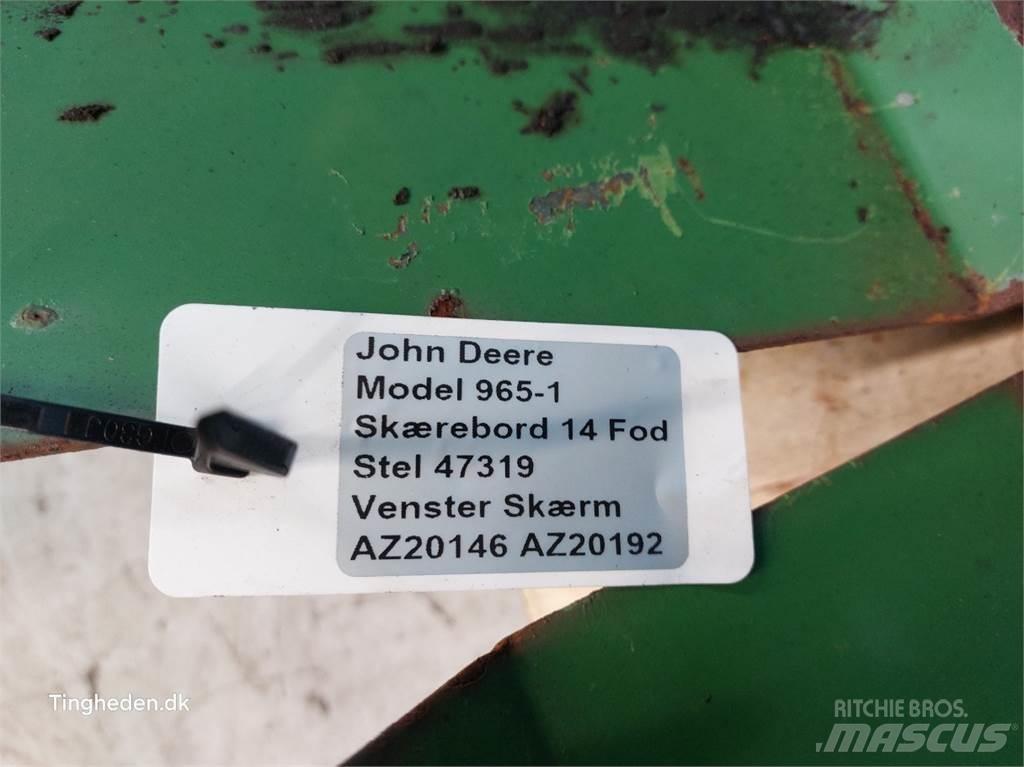 John Deere 965 Lisavarustus ja komponendid