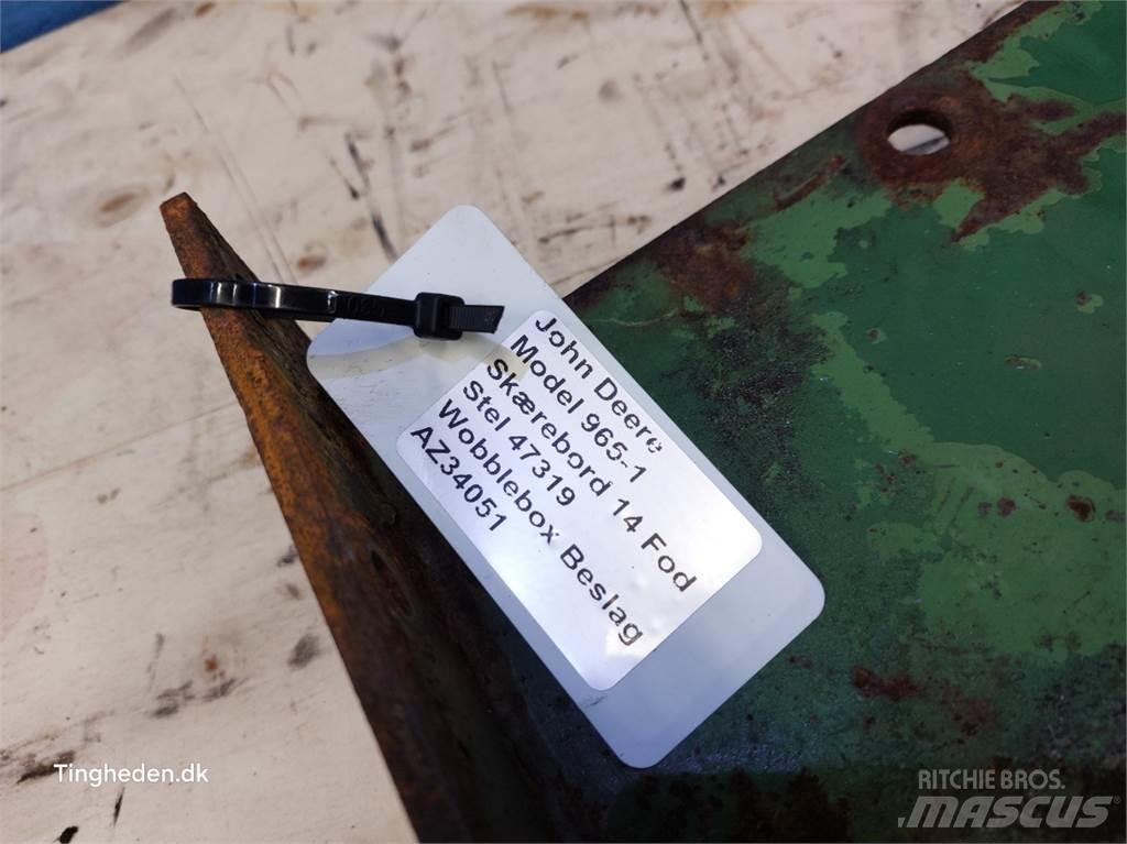 John Deere 965 Lisavarustus ja komponendid
