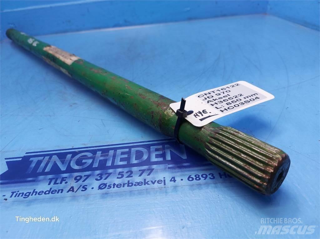 John Deere 970 Ülekandemehhanism