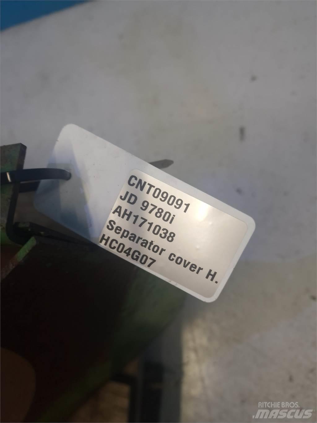 John Deere 9780 Lisavarustus ja komponendid