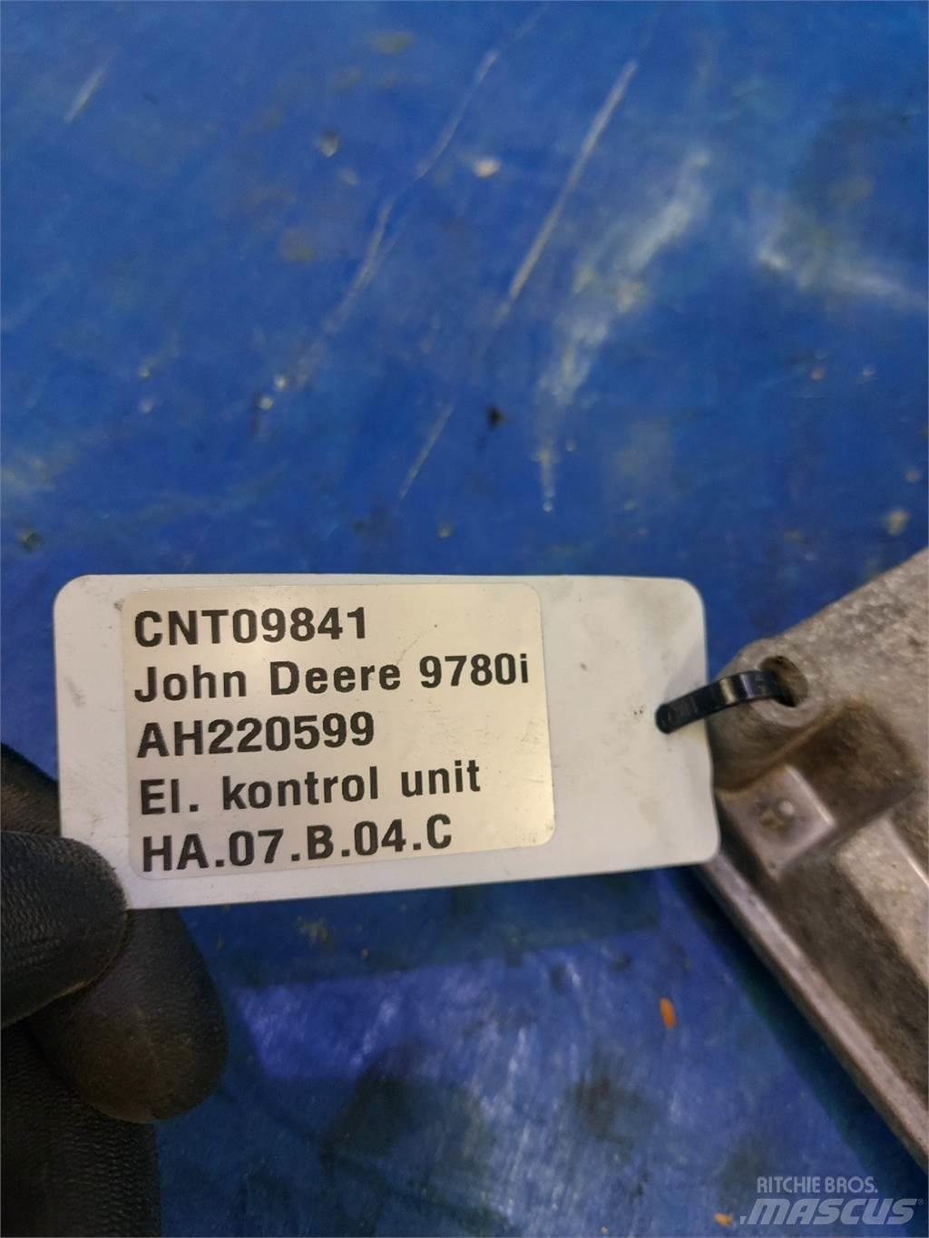 John Deere 9780 Elektroonikaseadmed