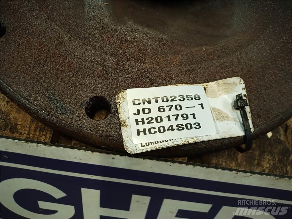 John Deere C670 Lisavarustus ja komponendid