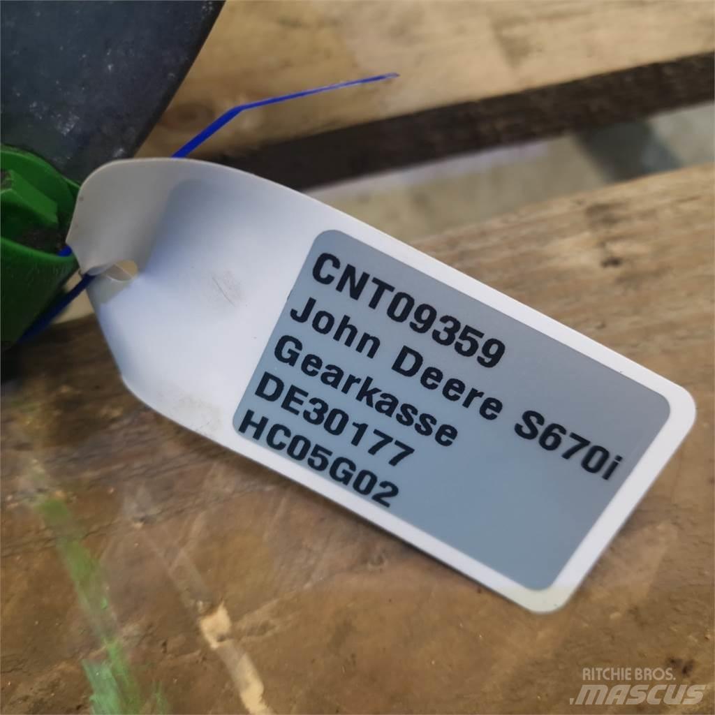 John Deere S670 Ülekandemehhanism