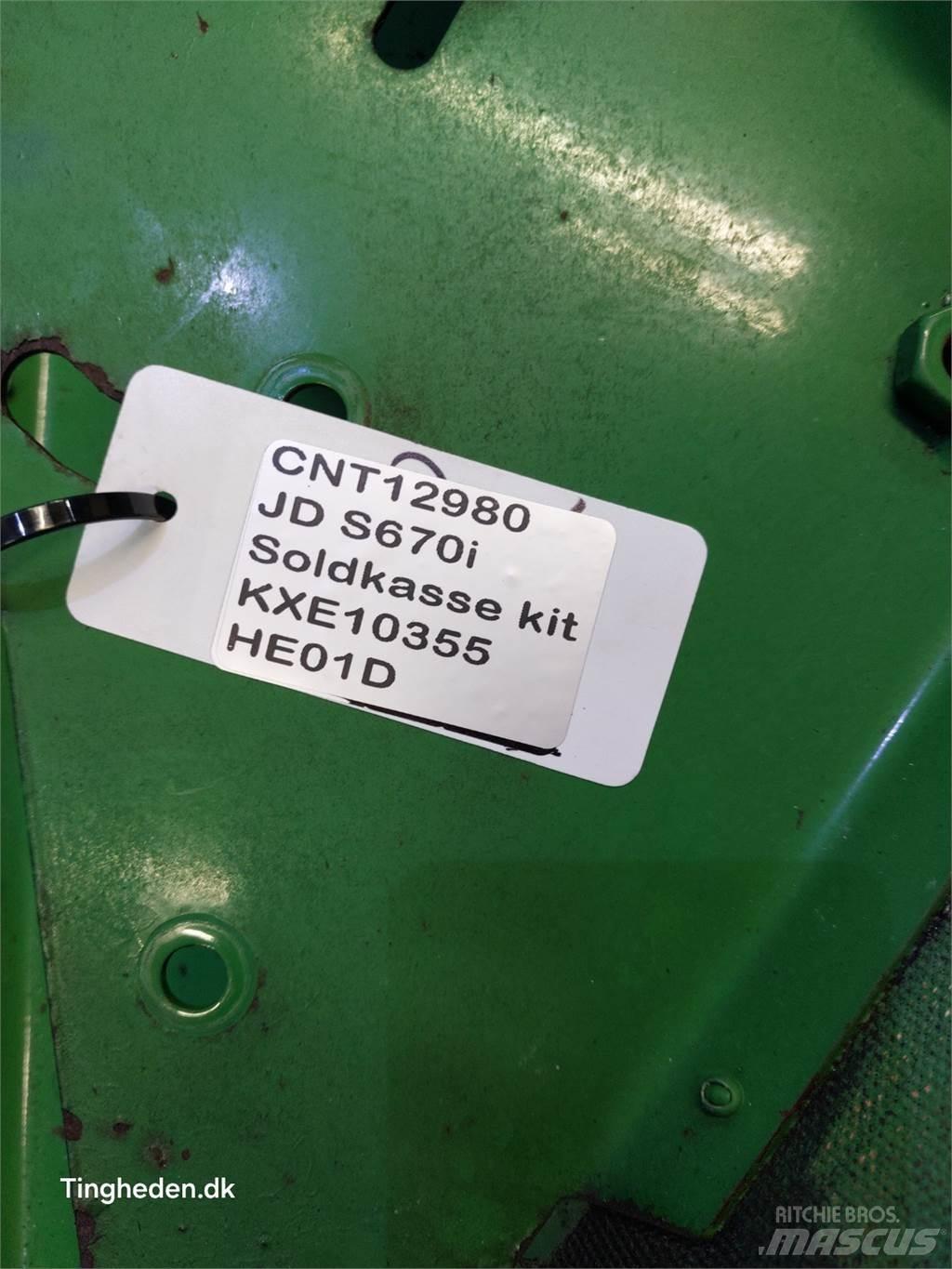 John Deere S670 Liivapuisturid ja soolapuisturid