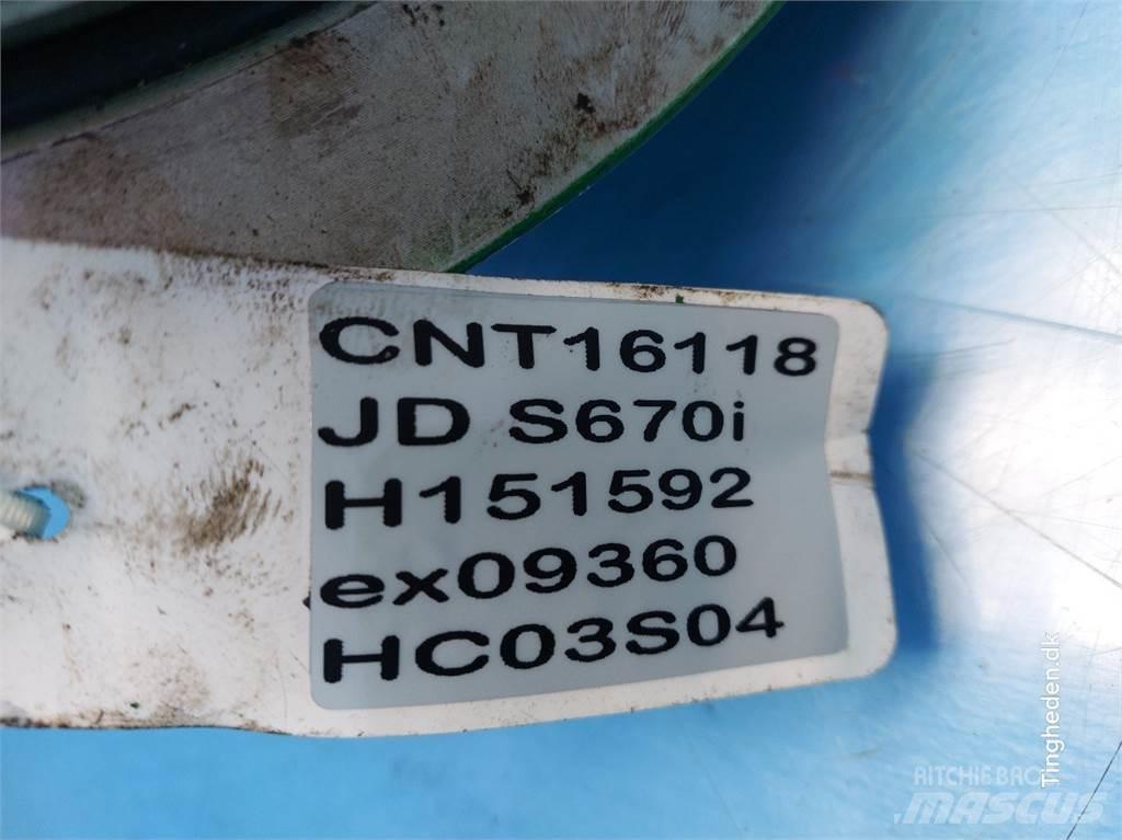 John Deere S670 Ülekandemehhanism