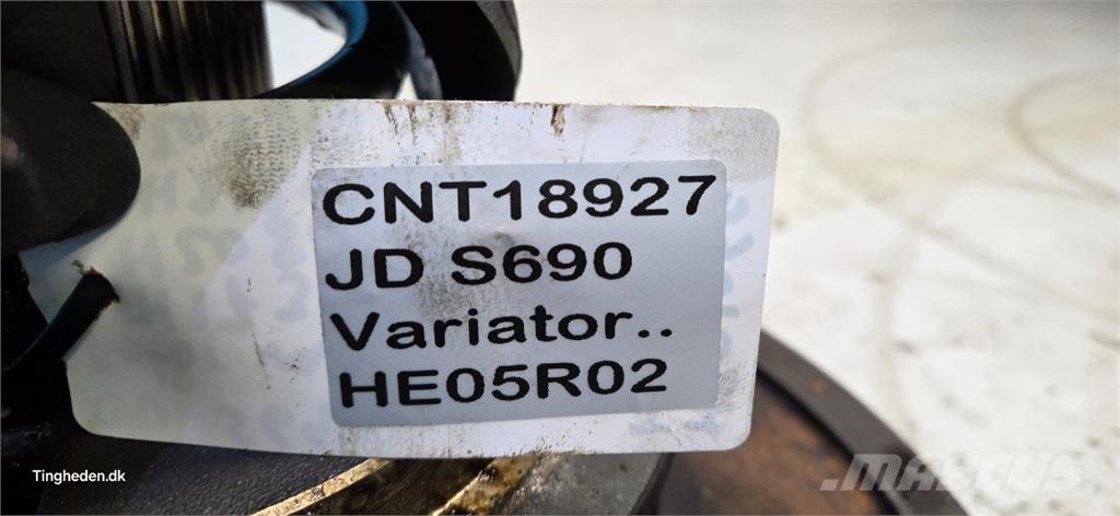 John Deere S690 Muud põllumajandusmasinad