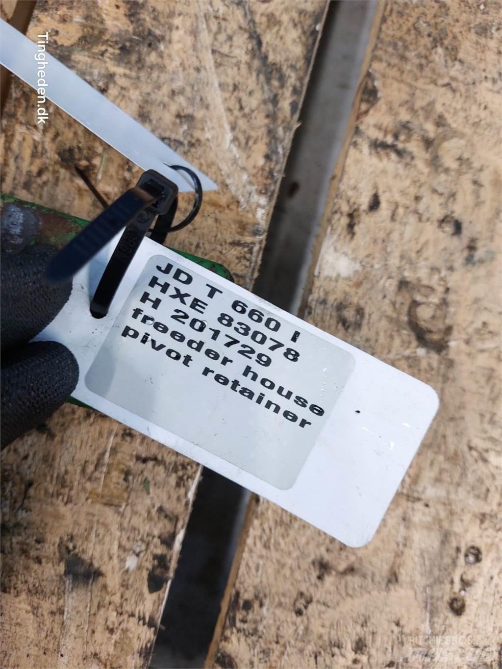 John Deere T660i Lisavarustus ja komponendid