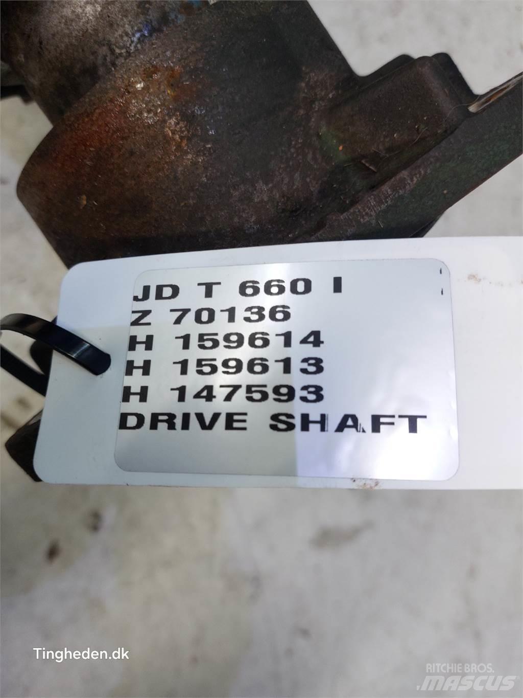 John Deere T660I Lisavarustus ja komponendid