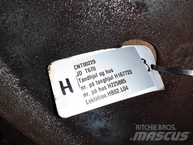 John Deere T670 Lisavarustus ja komponendid