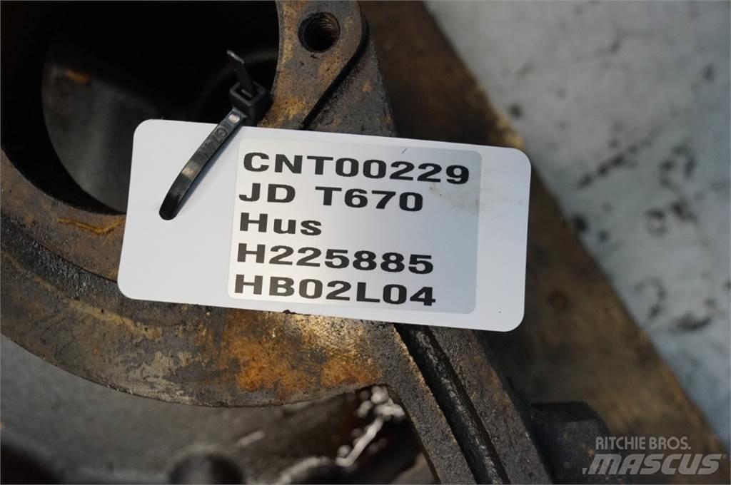 John Deere T670 Lisavarustus ja komponendid