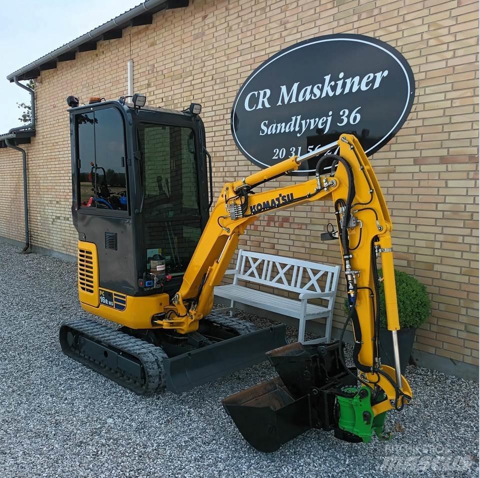 Komatsu pc16r hs Miniekskavaatorid < 7 t