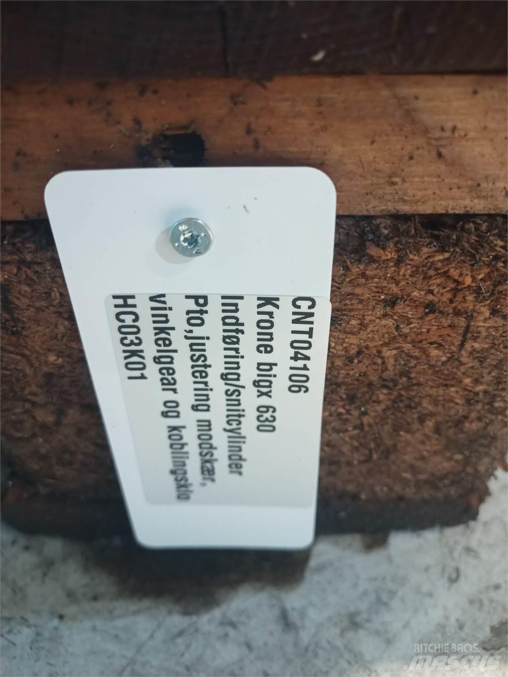 Krone 630 Silo- ja heinavarumise tehnika tarvikud