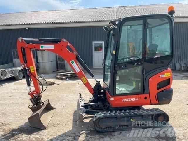 Kubota KX19-4 Miniekskavaatorid < 7 t