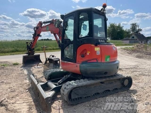 Kubota U55-4 Roomikekskavaatorid