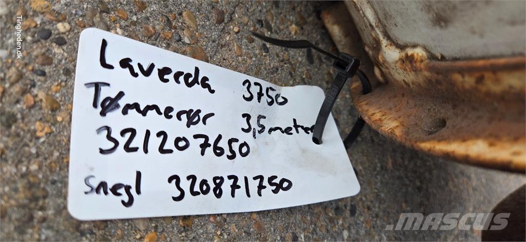 Laverda 3750 Lisavarustus ja komponendid