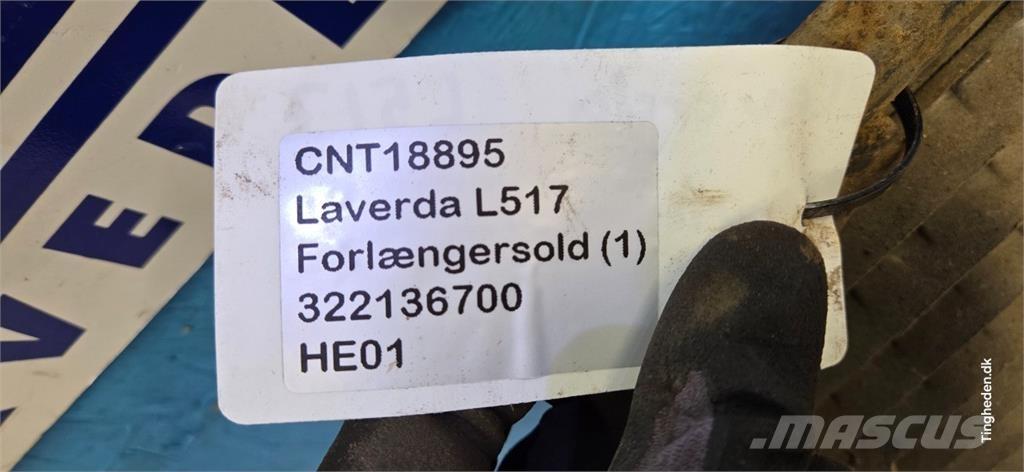 Laverda L517 Liivapuisturid ja soolapuisturid