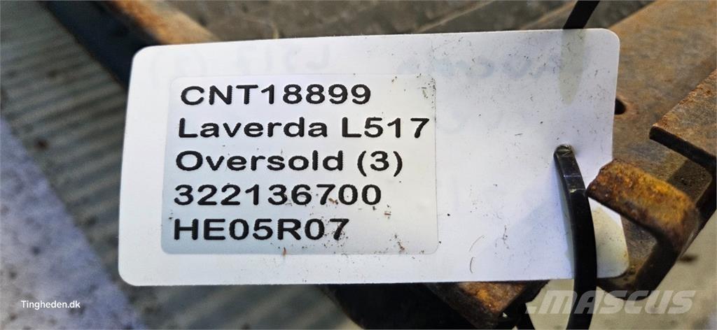 Laverda L517 Liivapuisturid ja soolapuisturid