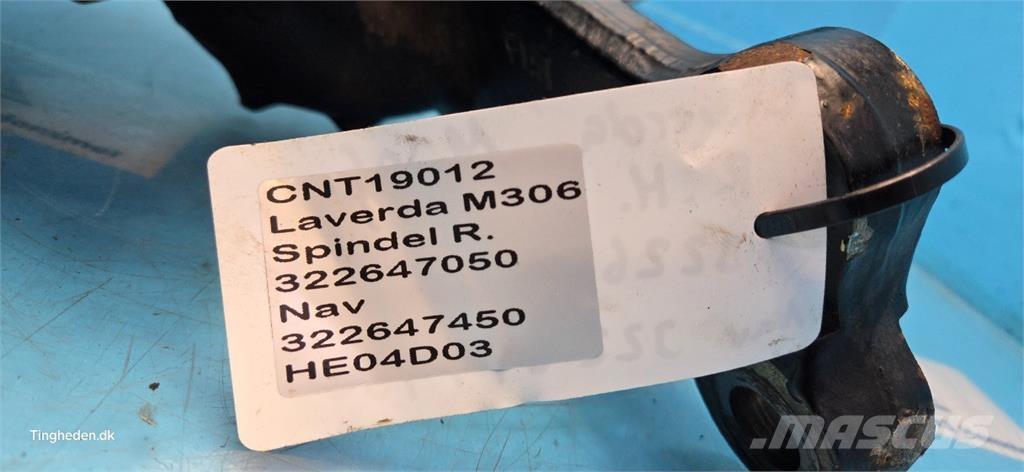 Laverda M306 Lisavarustus ja komponendid