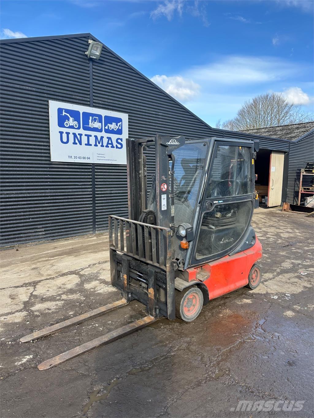 Linde E18 Elektritõstukid