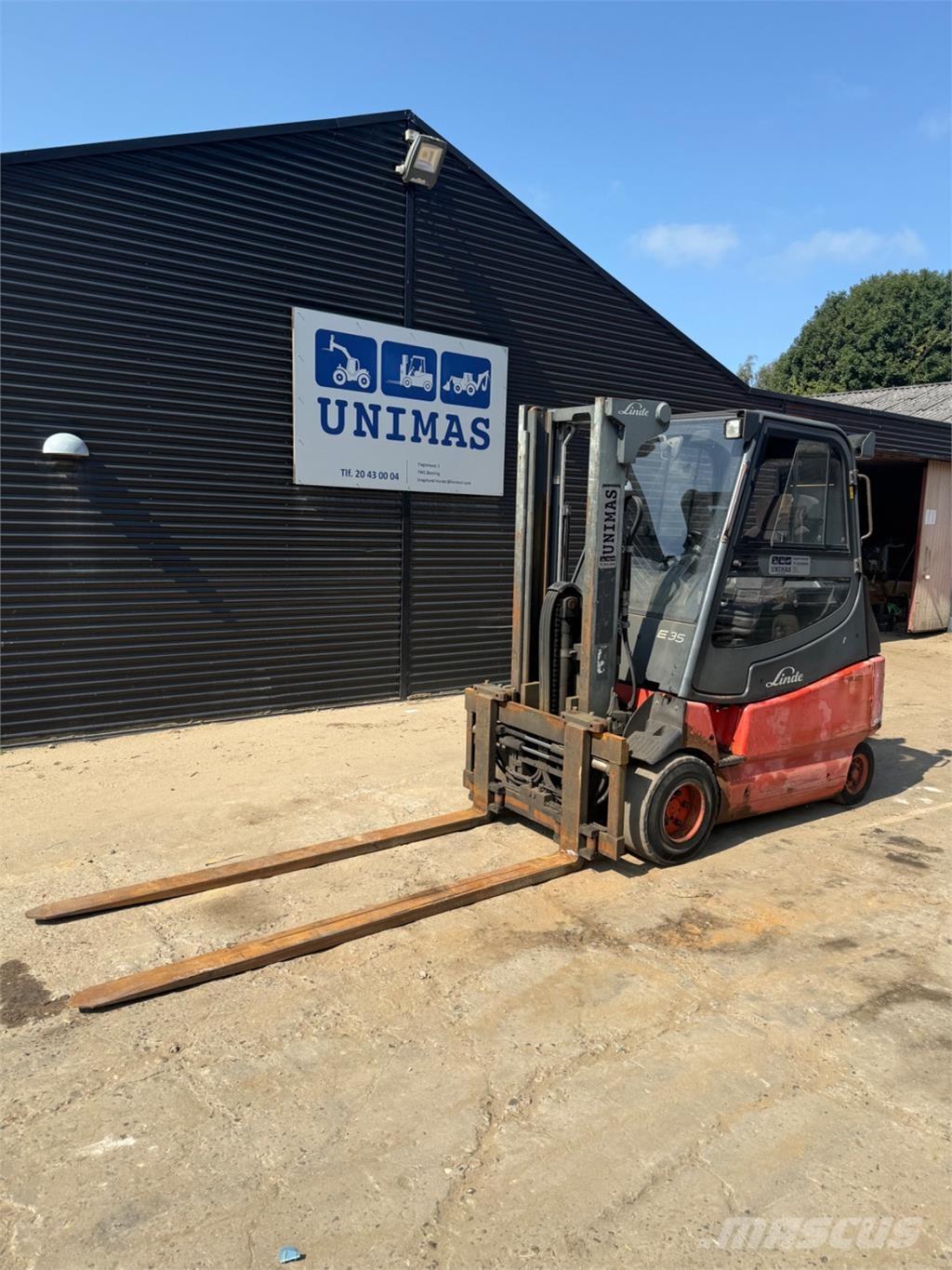 Linde E35 Elektritõstukid