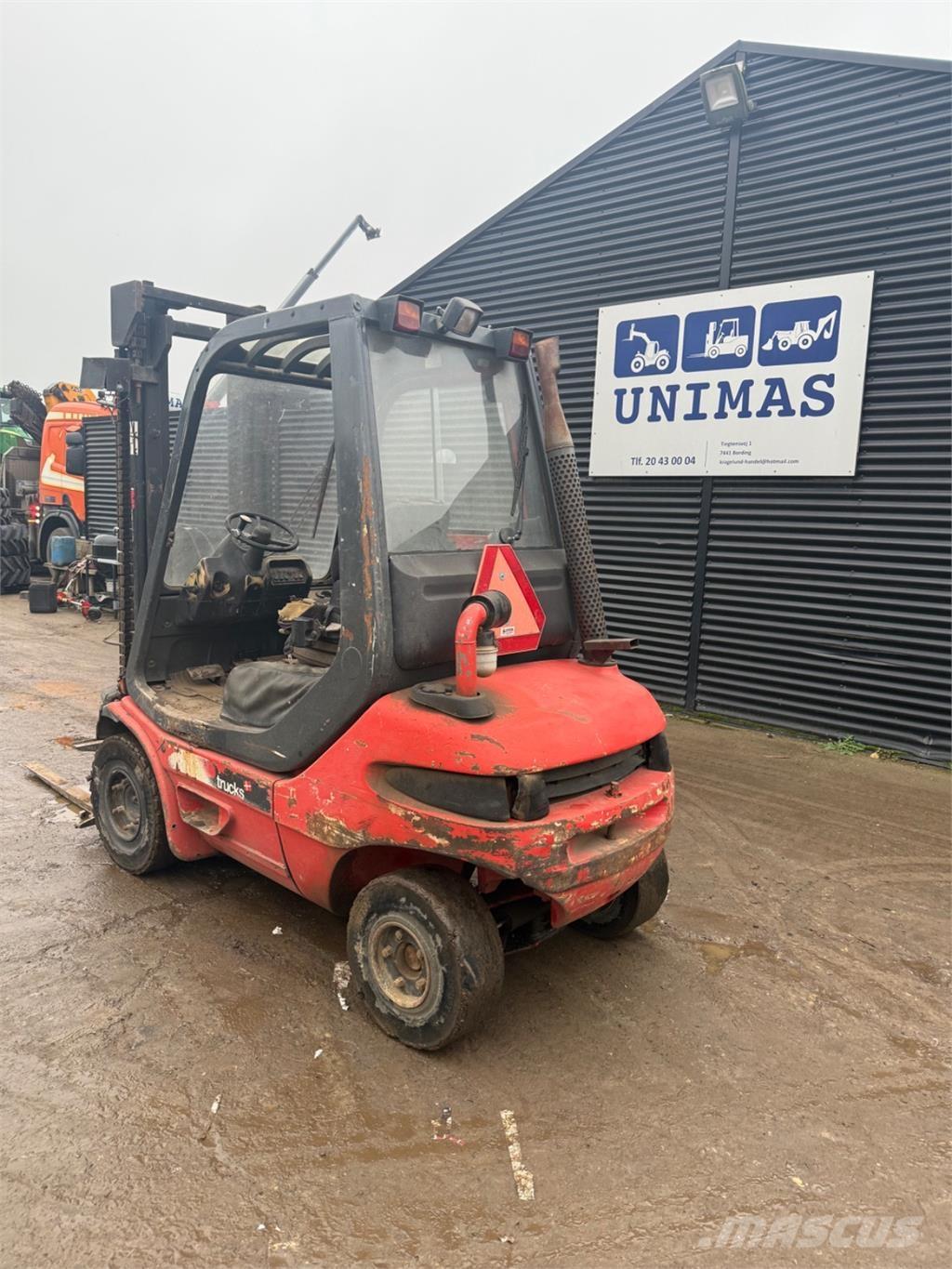 Linde H25 Diiseltõstukid