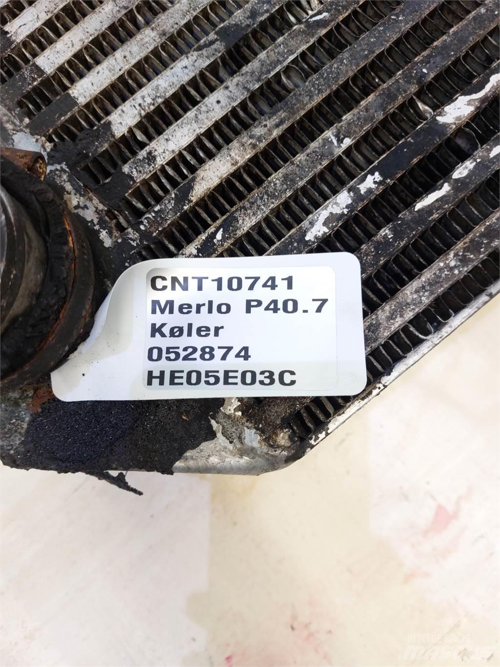 Merlo P40.7 Radiaatorid