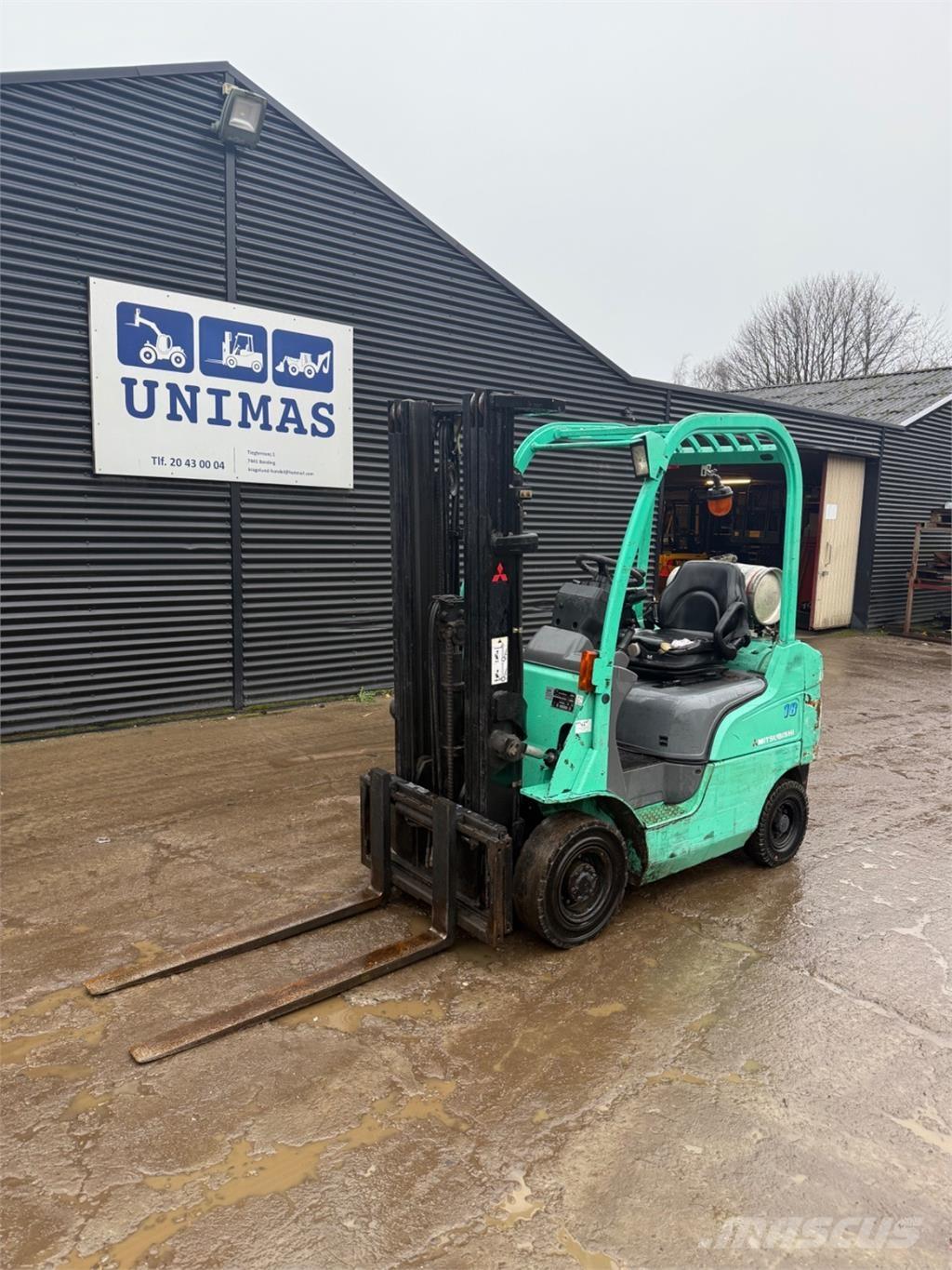 Mitsubishi FG18 Gaasitõstukid