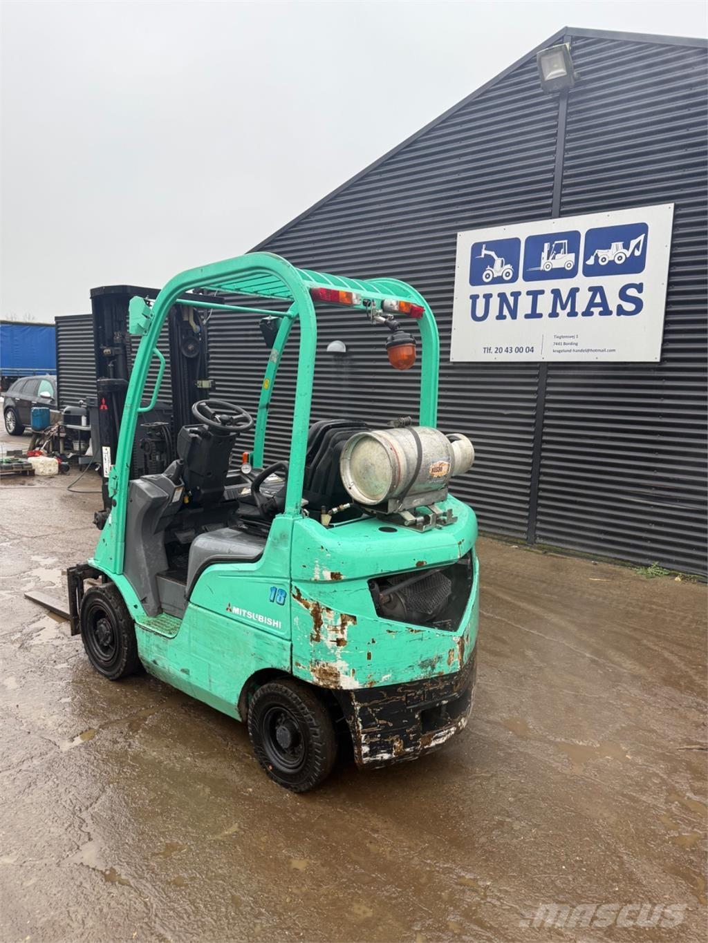 Mitsubishi FG18 Gaasitõstukid