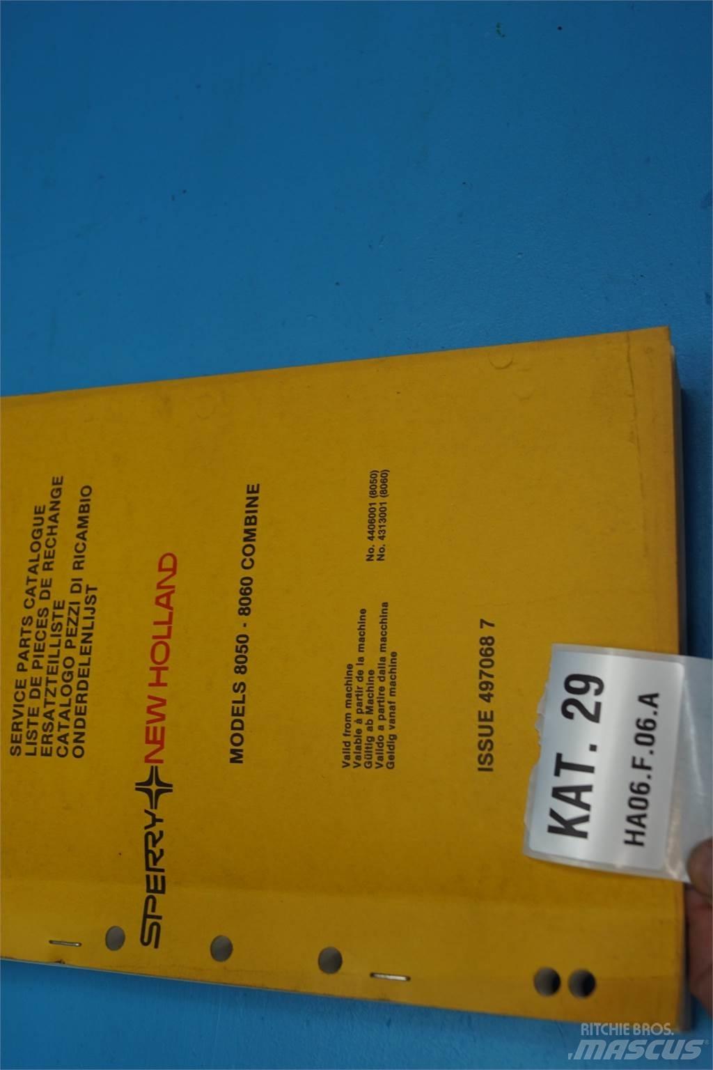 New Holland 8050 Muud põllumajandusmasinad