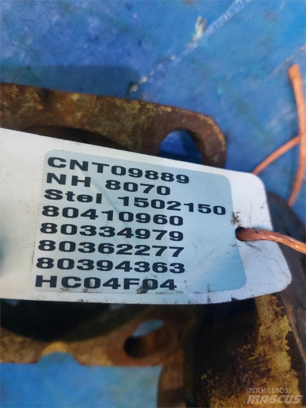 New Holland 8070 Lisavarustus ja komponendid