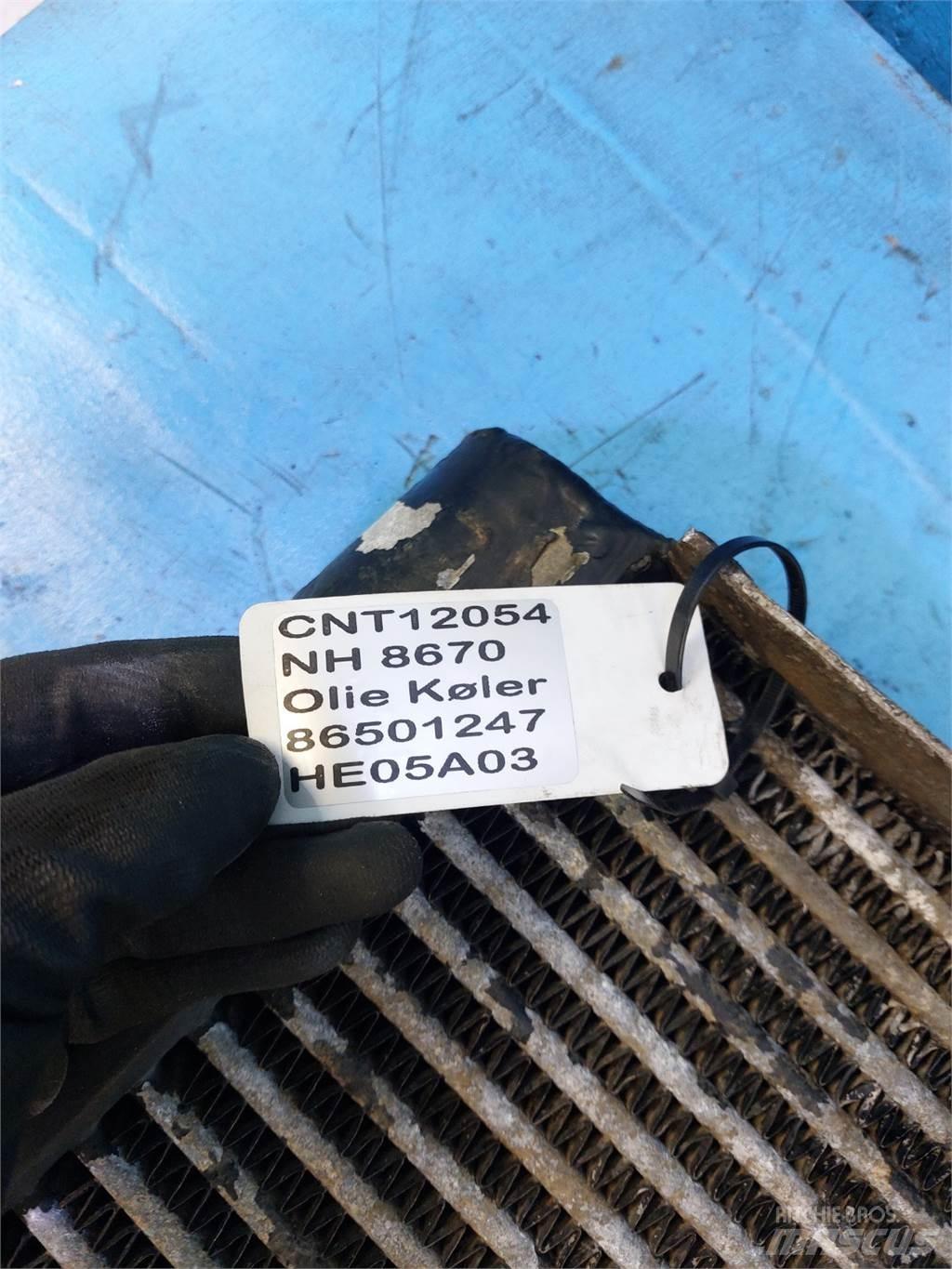 New Holland 8670 Radiaatorid