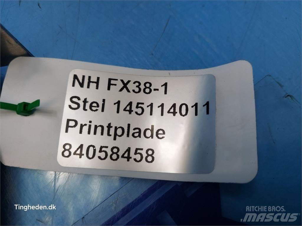 New Holland FX38 Silo- ja heinavarumise tehnika tarvikud