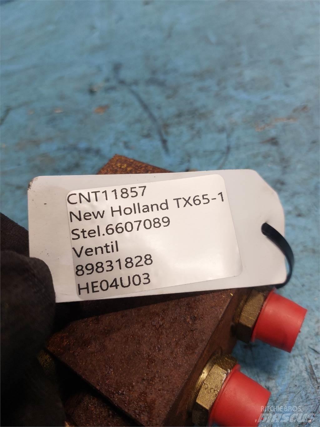 New Holland TX65 Hüdraulika