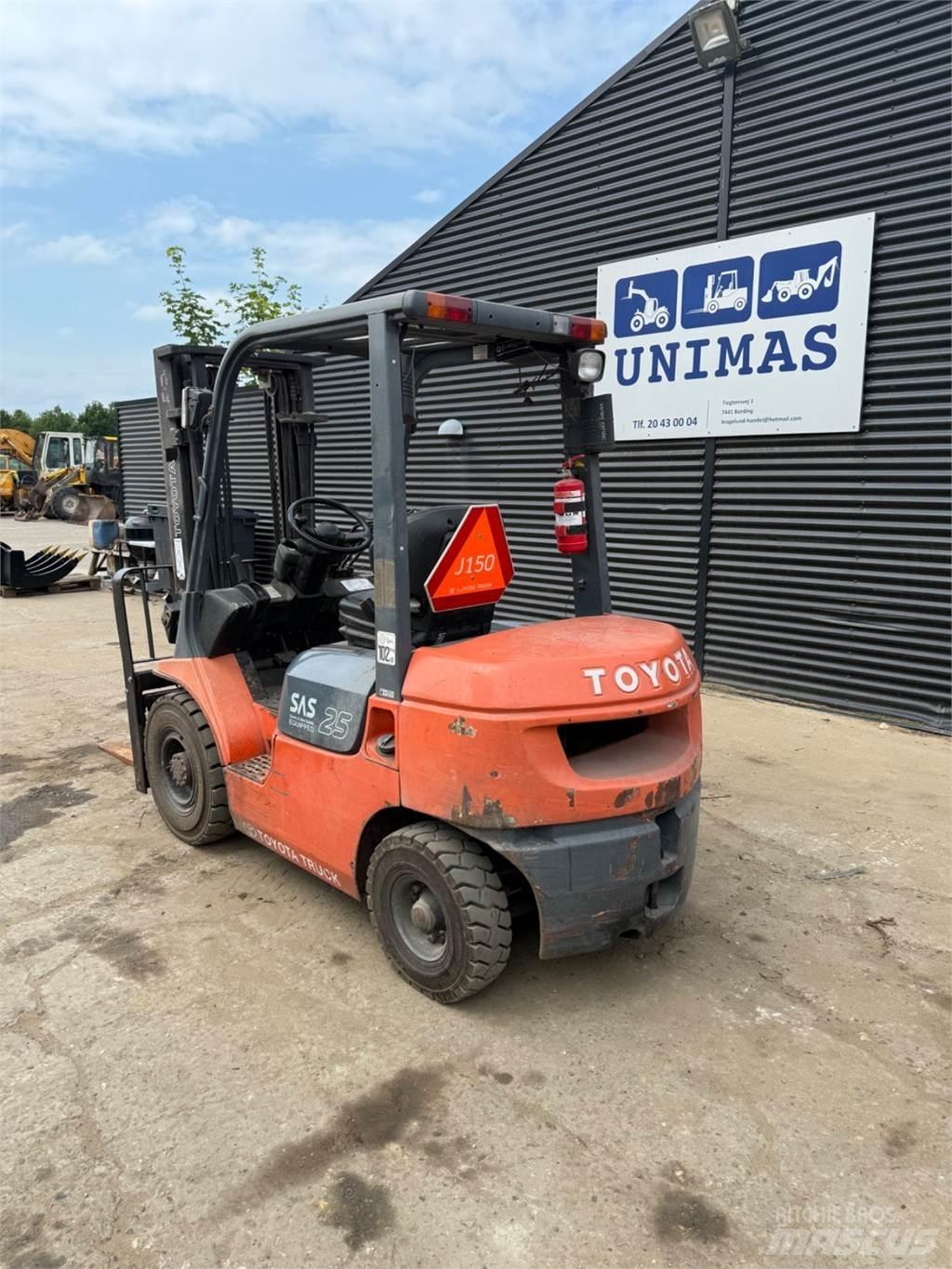 Toyota FD25 Diiseltõstukid