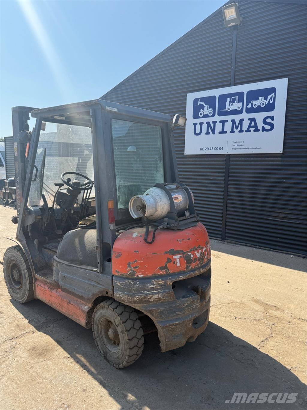 Toyota FG25 Gaasitõstukid