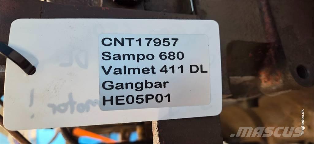 Valmet 411DL Mootorid