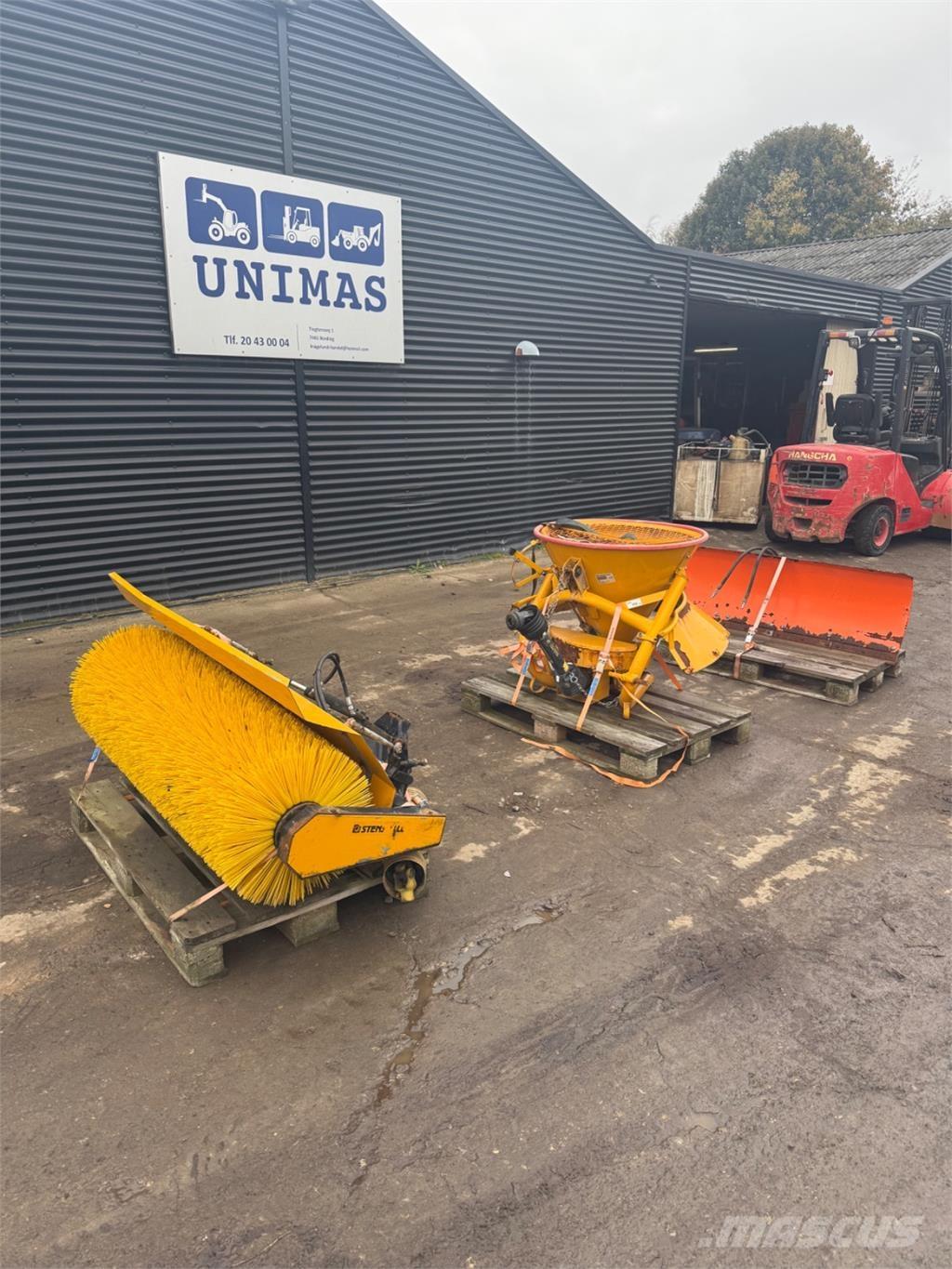  Vinterudstyr Tänavapuhastusmasinad