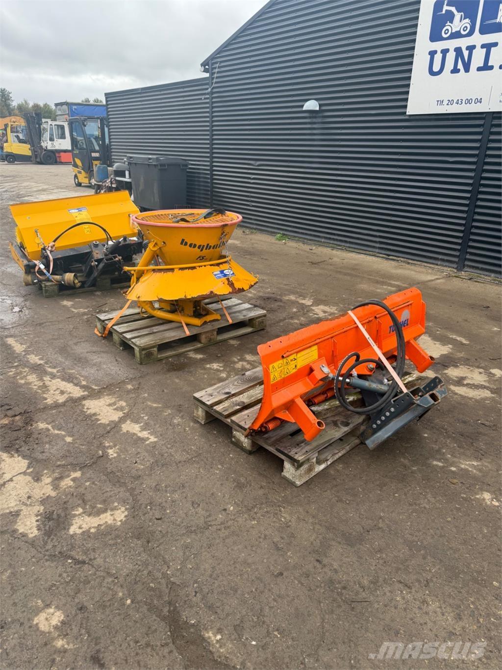  Vinterudstyr Tänavapuhastusmasinad