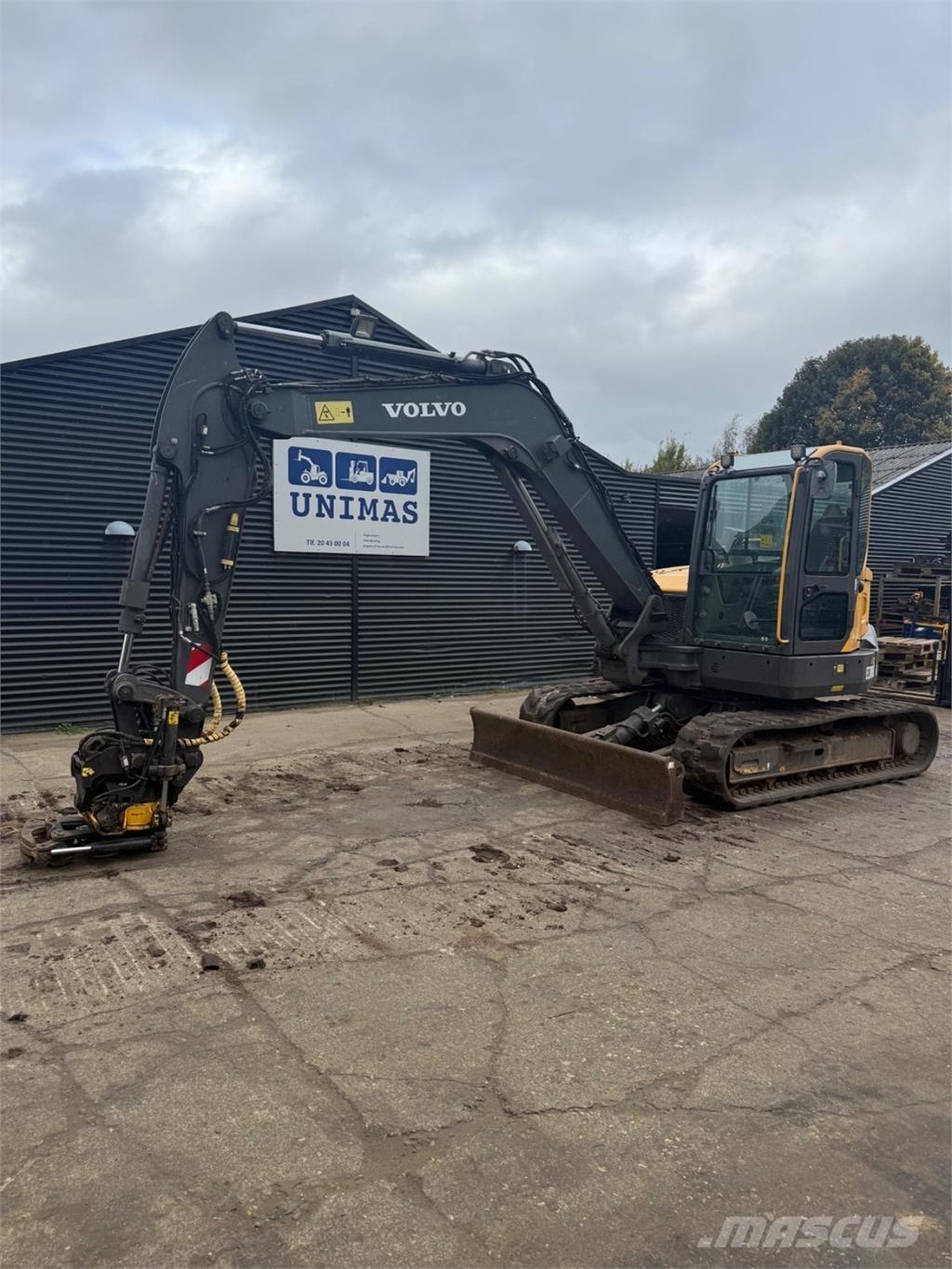 Volvo ECR88D Roomikekskavaatorid