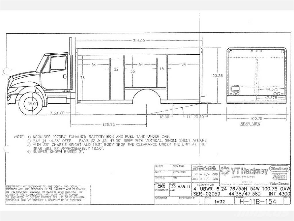 Freightliner M2 Jookide jaotusveokid