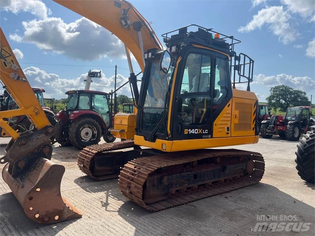 JCB U140X Roomikekskavaatorid