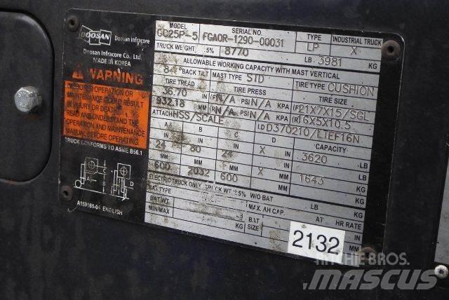Doosan GC25P-5 Kahveltõstukid - muud