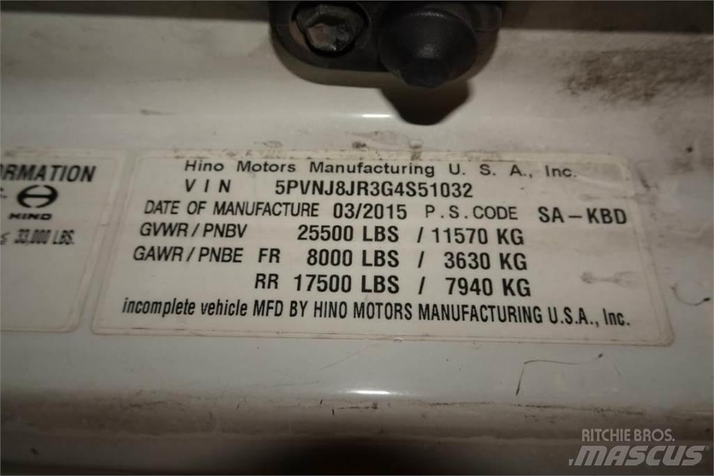 Hino 258 Furgoonautod