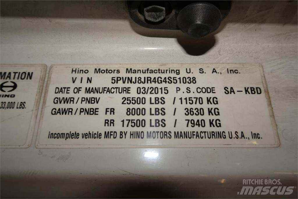 Hino 258 Furgoonautod