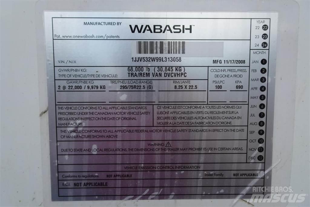 Wabash DVCVHPC Furgoonhaagised