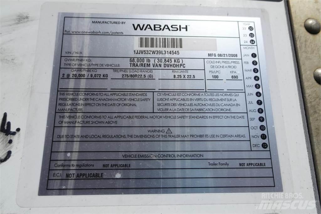 Wabash DVHDHPC Furgoonhaagised